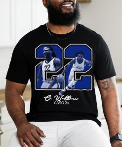 Official Kentucky Branded Cason Wallace Blue 22 T Shirt