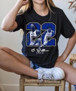 Official Kentucky Branded Cason Wallace Blue 22 T Shirt