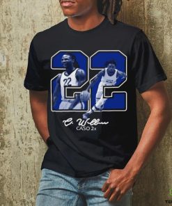 Official Kentucky Branded Cason Wallace Blue 22 T Shirt