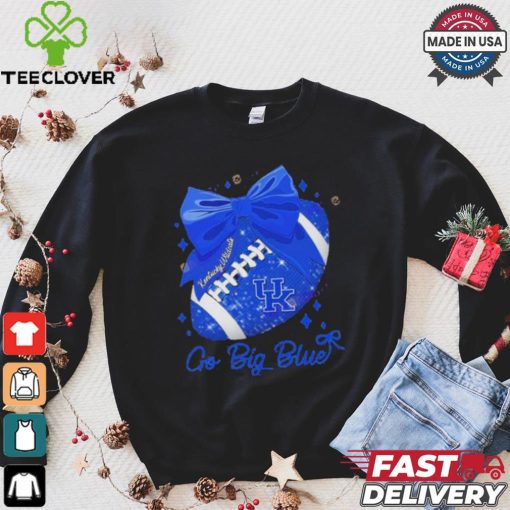 Official Kentucky Wildcats Go Big Blue Football Shirt