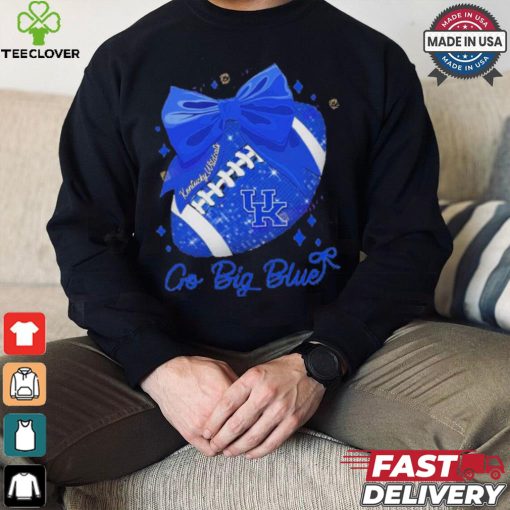 Official Kentucky Wildcats Go Big Blue Football Shirt