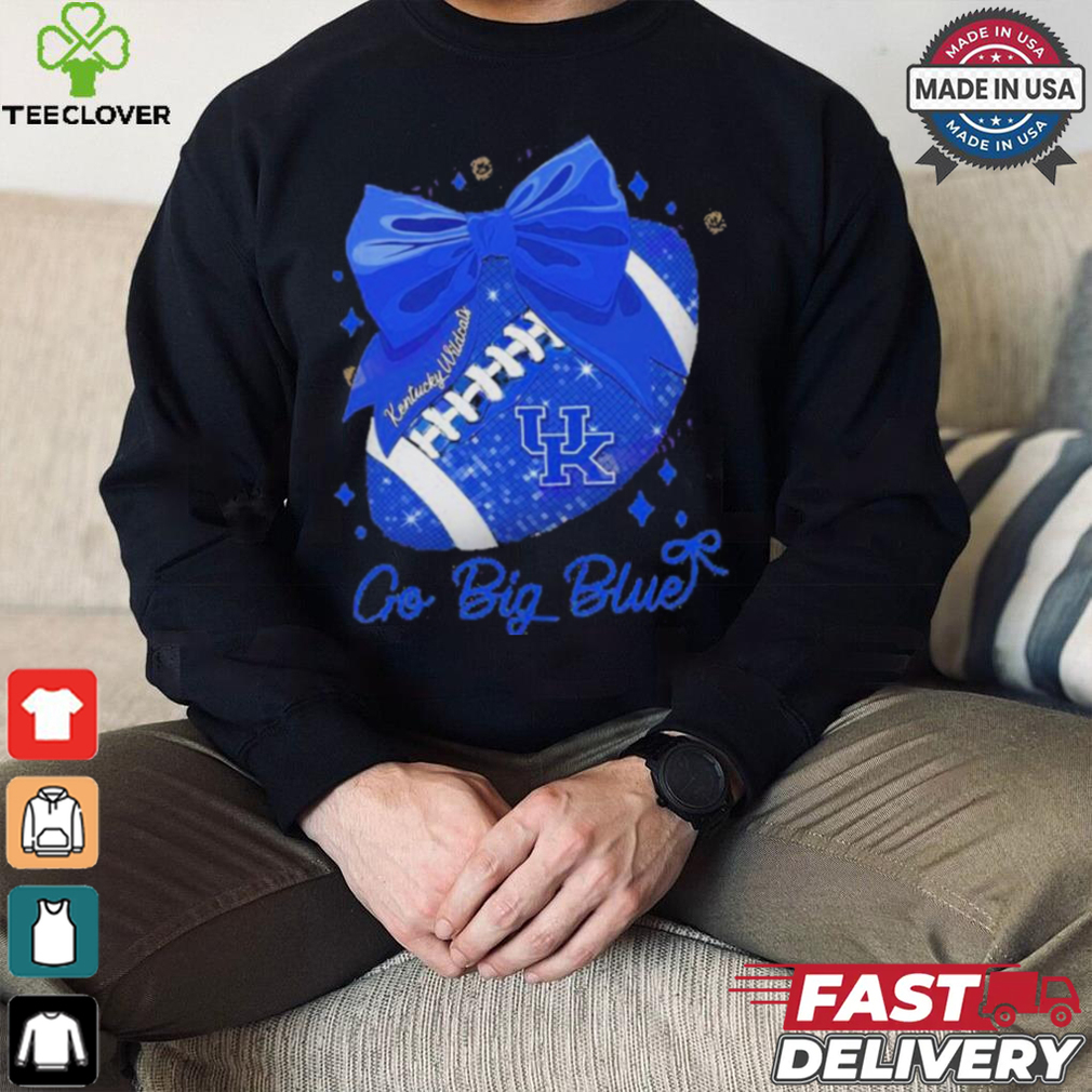 Official Kentucky Wildcats Go Big Blue Football Shirt Official Kentucky Wildcats Go Big Blue Football Shirt