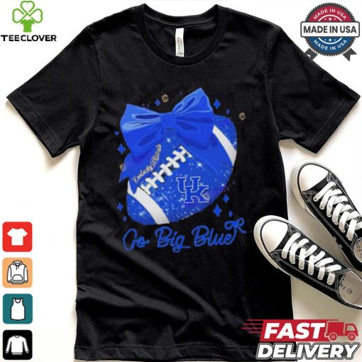 Official Kentucky Wildcats Go Big Blue Football Shirt