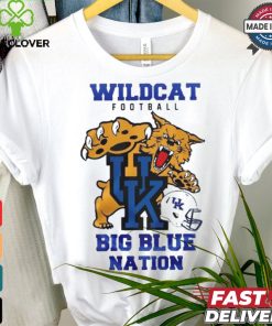 Official Kentucky Wildcats Men’s Basketball Team Big Blue Nation Mascot Shirt