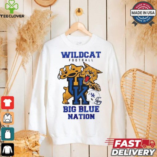 Official Kentucky Wildcats Men’s Basketball Team Big Blue Nation Mascot Shirt