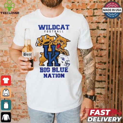 Official Kentucky Wildcats Men’s Basketball Team Big Blue Nation Mascot Shirt