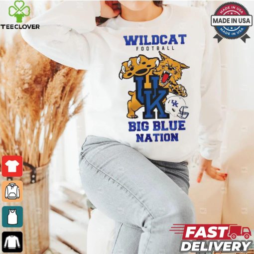 Official Kentucky Wildcats Men’s Basketball Team Big Blue Nation Mascot Shirt