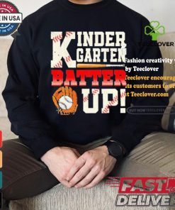 Official Kinder garten batter up baseball T shirt