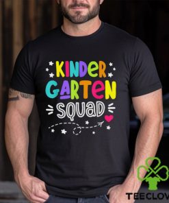 Official Kindergarten Squad Kinder Teacher Student Back To School Shirt