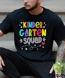 Official Kindergarten Squad Kinder Teacher Student Back To School Shirt