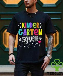 Official Kindergarten Squad Kinder Teacher Student Back To School Shirt