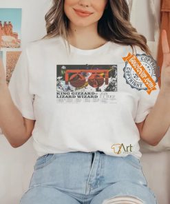 Official King Gizzard And The Lizard Wizard 2024 US Tour Poster shirt
