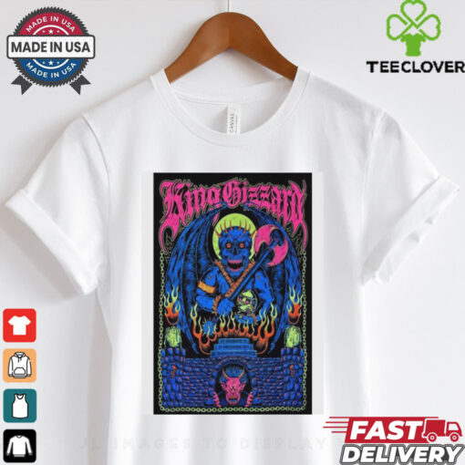 Official King Gizzard And The Lizard Wizard November 20 2024 The St. Augustine Amphitheatre In St Augustine FL Shirt