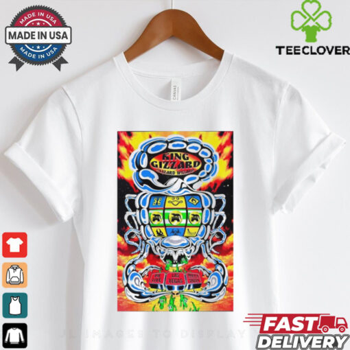 Official King Gizzard And The Lizard Wizard November 8 2024 PH Live In Las Vegas NV Tour Shirt
