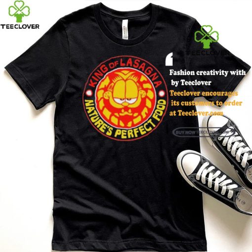 Official King Of Lasagna Nature’s Perfect Food Shirt