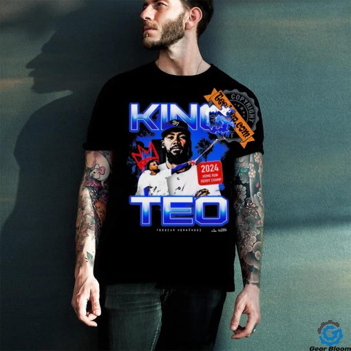 Official King Teo Teoscar Hernández MLB Los Angeles Dodgers t shirt