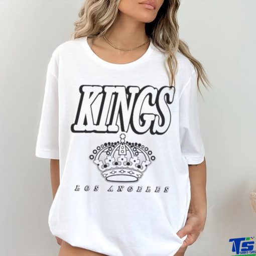Official Kings los angeles crown hockey nhl shirt