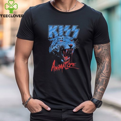 Official Kiss Animalize Tracklist Shirt