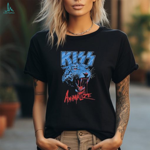 Official Kiss Animalize Tracklist Shirt