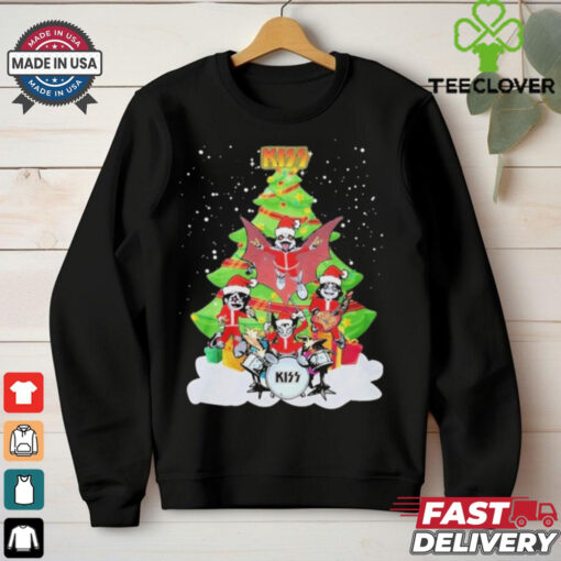 Official Kiss Brand Merry Christmas 2024 T Shirt