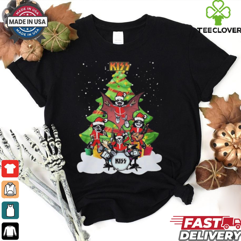 Official Kiss Brand Merry Christmas Tree 2024 Shirt Official Kiss Brand Merry Christmas Tree 2024 Shirt