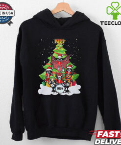 Official Kiss Brand Merry Christmas Tree 2024 Shirt