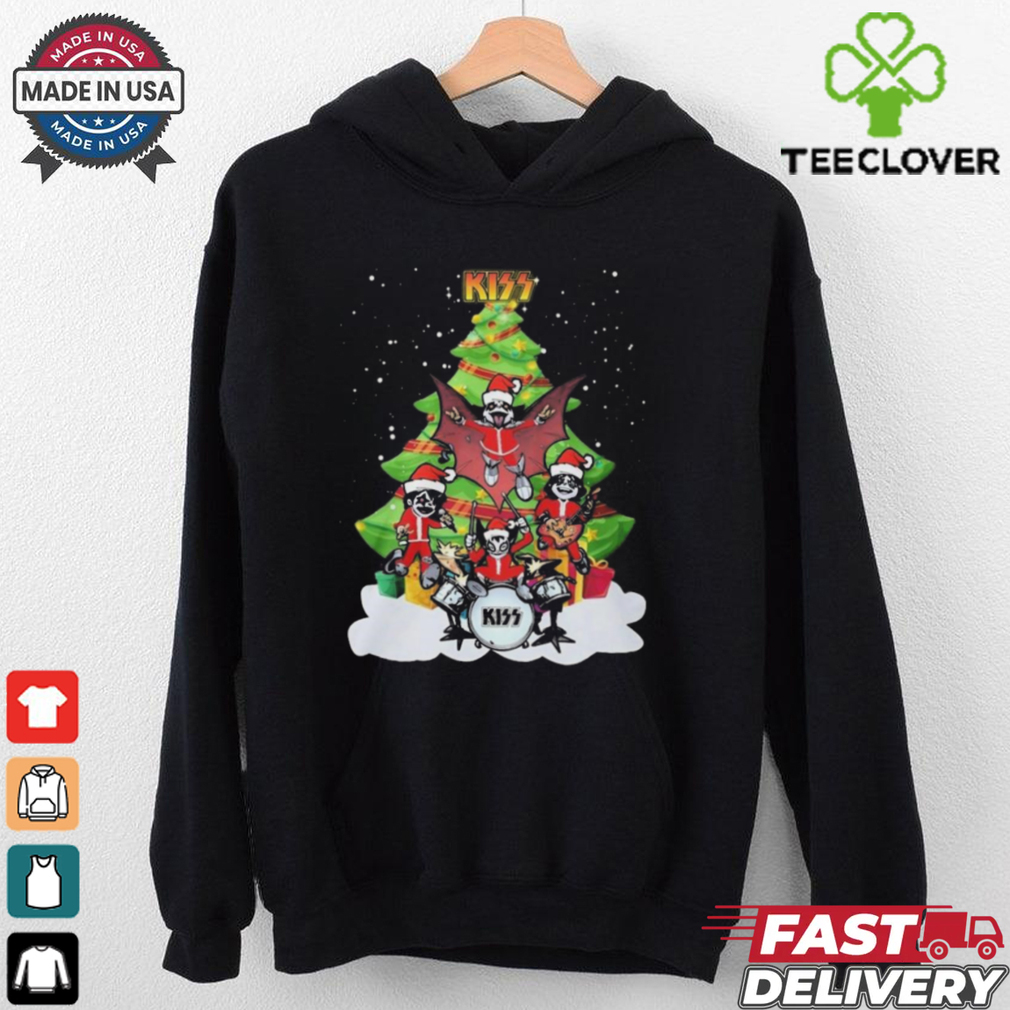 Official Kiss Brand Merry Christmas Tree 2024 Shirt Official Kiss Brand Merry Christmas Tree 2024 Shirt