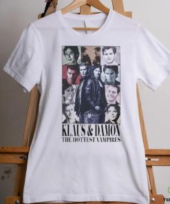 Official Klaus And Damon The Hottest Vampires Eras Tour Shirt