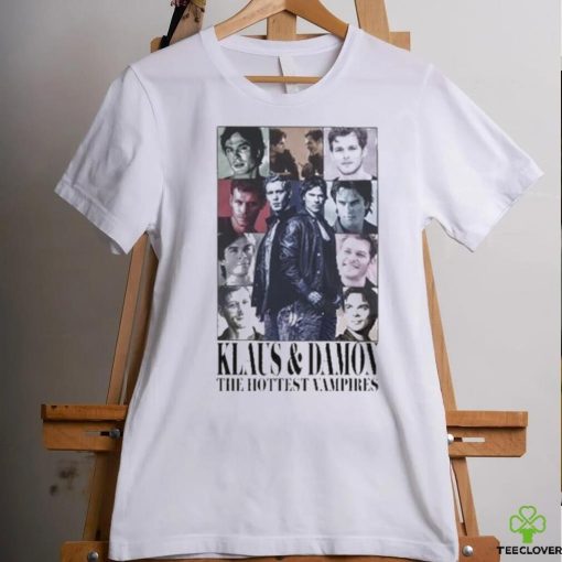 Official Klaus And Damon The Hottest Vampires Eras Tour Shirt