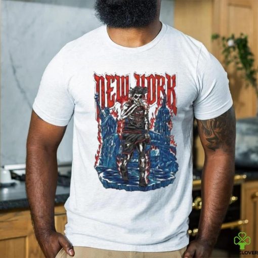 Official Knicks Jalen Brunson Skeleton The Vibes Are Immaculate Shirt