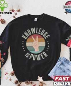 Official Knowledge Is Power Sunset Vintage T Shirt 2 Official Knowledge Is Power Sunset Vintage T Shirt