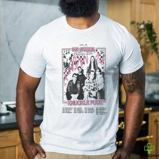 Official Knuckle Puck Sad Summer Fest Tour 2024 Poster shirt