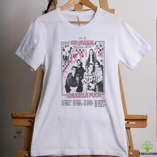 Official Knuckle Puck Sad Summer Fest Tour 2024 Poster shirt