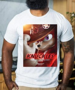 Official Knuckles New Poster Premieres April 26 2024 T shirt