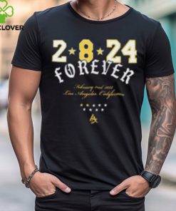 Official Kobe Bryant 2 8 24 Forever February 2nd 2024 Los Angeles California The Goal Is Not To Live Forever Unisex Hoodie T Shirt