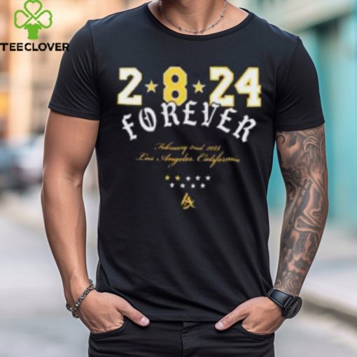 Official Kobe Bryant 2 8 24 Forever February 2nd 2024 Los Angeles California The Goal Is Not To Live Forever Unisex Hoodie T Shirt