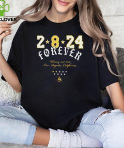 Official Kobe Bryant 2 8 24 Forever February 2nd 2024 Los Angeles California The Goal Is Not To Live Forever Unisex Hoodie T Shirt