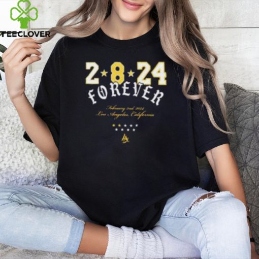 Official Kobe Bryant 2 8 24 Forever February 2nd 2024 Los Angeles California The Goal Is Not To Live Forever Unisex Hoodie T Shirt