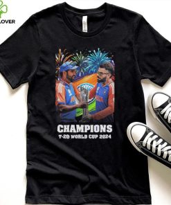 Official Kohli and Sharma India T 20 World Cup 2024 Champions shirt 1 Official Kohli and Sharma India T 20 World Cup 2024 Champions shirt
