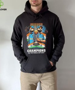 Official Kohli and Sharma Trophy ICC T20 World Cup 2024 Champions hoodie, sweater, longsleeve, shirt v-neck, t-shirt