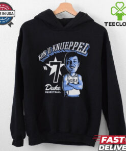 Official Kon Knueppel Duke Blue Devils Basketball Kon II Knueppel Cartoon t shirt