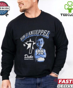 Official Kon Knueppel Duke Blue Devils Basketball Kon II Knueppel Cartoon t shirt