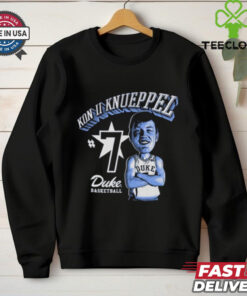 Official Kon Knueppel Duke Blue Devils Basketball Kon II Knueppel Cartoon t shirt