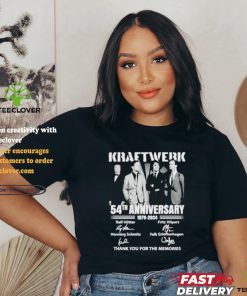 Official Kraftwerk 54th Anniversary 1970 2024 Thank You For The Memories Signature T Shirt 2 Official Kraftwerk 54th Anniversary 1970 2024 Thank You For The Memories Signature T Shirt