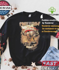 Official Krakow Powerwolf Wolfsnächte Tour 2024 shirt