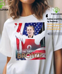 Official Kristina Teachout Bronze Medal Taekwondo Women’s 67kg Paris Olympic 2024 Poster t shirt
