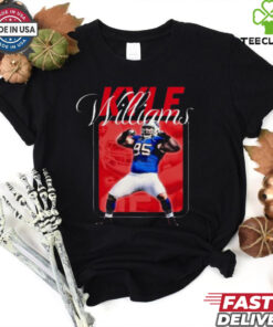 Official Kyle Williams Bills Legend Of The Game Wild Card Game Against Denver Autograph Signing Jan 11 2025 T Shirt