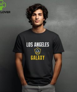 Official LA Galaxy Fanatics Branded Navy Hometown Collection Blind Side T Shirt