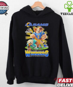 Official LA Rams NFC Divisional Playoffs 2025 winners mascot shirt