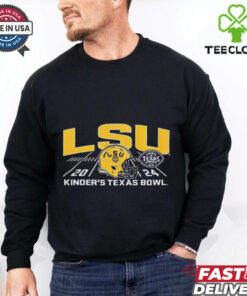 Official LSU Tigers 2024 Kinder’s Texas Bowl Bound Helmet NCAA t shirt